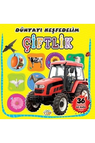 +4 Yaş Dünyayı Keşfedelim Çiftlik 0-6 Yaş Yayınları