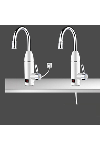 Tongxida Led Ekranda Musluğu İçin Elektrikli Anında Su Isıtıcı Modeli -