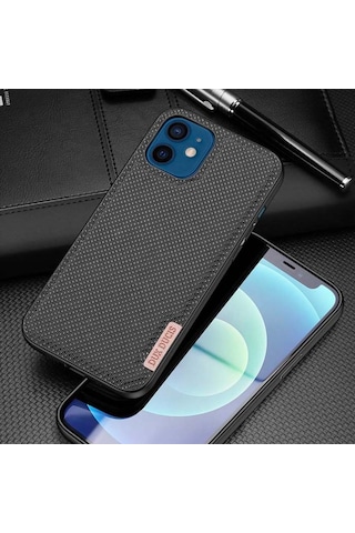 Dux Ducis Fino Serisi Iphone 12 -12 Pro 6.1Inç Kilif Premium Dok 212354720 - Renk / Gri