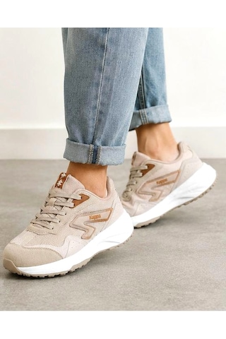 Kappa Kp-1102z Kadın Sneaker Spor Ayakkabı Bej