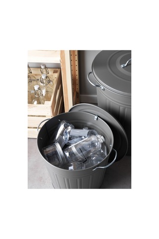 Ikea Knodd Çöp Kutusu 16 Lt Gri