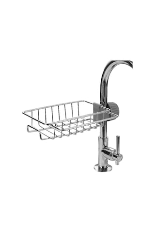 Musluk Depolama Rafı Paslanmaz Çelik Mutfak Banyo Banyo Depolama Rafı-resim Rengi