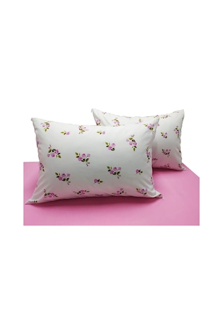 Lexroo Güllüce Ev Tekstil Yastık Kılıfı 2adet 50x70cm Yk-194 Çok Renkli
