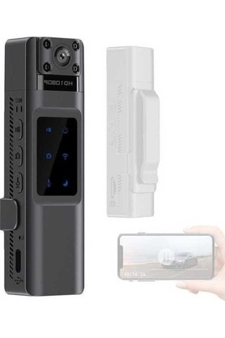 Ulzyvf Haikou Kompakt Klipsli Geniş Açılı Aksiyon Kamerası Lw Siyah Siyah