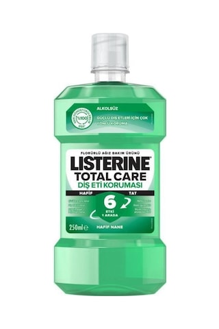 Listerine Diş ve Diş Eti Koruma Hafif Tat Ağız Bakım Ürünü Hafif Nane 250 ML