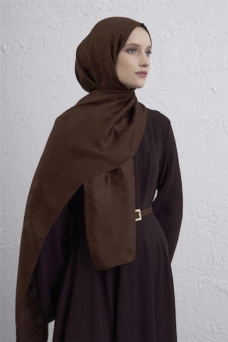 Armine Visse Şal 2 10 Kahverengi