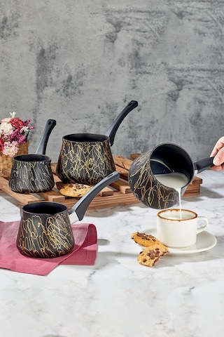 Polochef Elegance Granit Cezve Ve Sütlük 700 Ml. 1 Parça