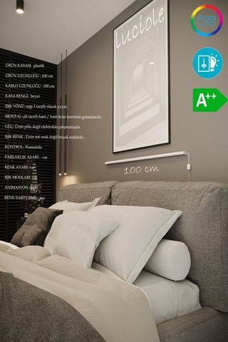 Onerous Mavi Led Işık, Uzaktan Kumandalı Onr-775928805