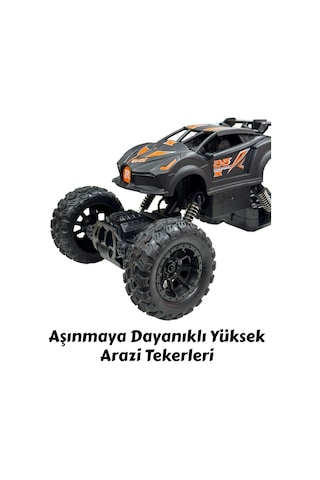 Uzaktan Kumandalı Bluetooth Telefon Kontrollü Jeep Araba Drift Şarjlı Rock Crawler 19 Cm Off-road