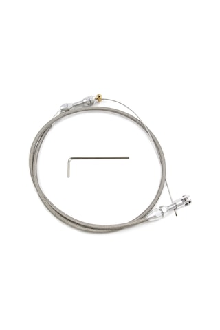 Kangvka 36 İnç Alüminyum Ve Paslanmaz Çelik Örgülü Gaz Kablosu Seti - Chevrolet 1997-2007 Ls1 Motor 4.8l/5.3l/5.7l/6.0l İçin Yerine Geçici