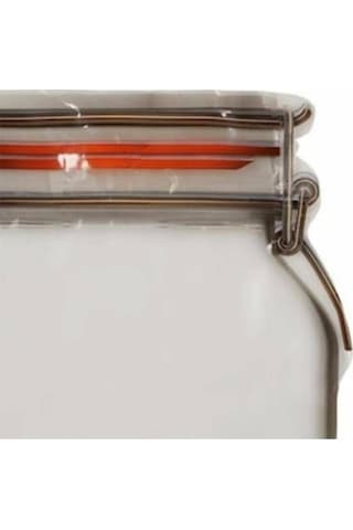 Kavanoz Desenli Fermuarlı Sızdırmaz Şeffaf Plastik Doypack - 50'l