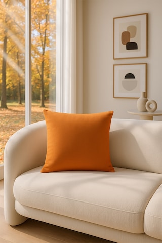 Düz Duck Kırlent Kılıfı Turuncu V1 45x50 Turuncu