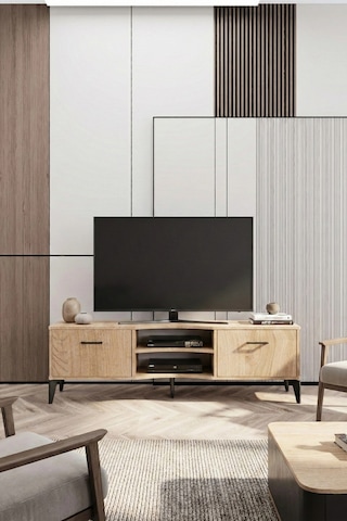 Vera Tv Sehpası Suntalam Bej 160x35 Çok Renkli
