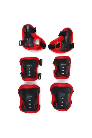 Delta Paten Kaykay Scooter Bisiklet Koruyucu Set Takımı Açık Mavi