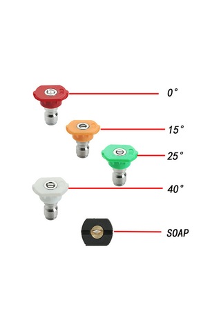 Yuntech01 Yüksek Basınçlı Köpük Sprey Aleti - Araba Yıkama Temizleme Aracı, 5 Farklı Nozzle İle Pratik Kullanım