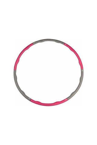 Delux Serisi Hareket Bedensel Hlp-100 1,2 Kg Ağırlıklı Hulohop Gri-pembe