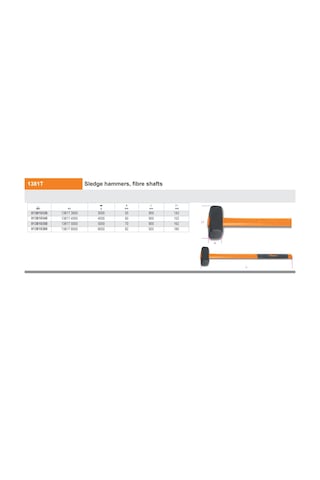 Beta 1381t-5000 Fiber Saplı Çekiç B Ürün Kodu 013810350