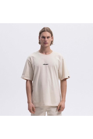 Ellesse Em391-ecr Bisiklet Yaka Erkek T-shirt - Bej
