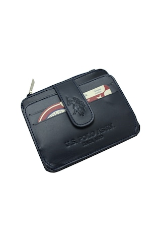 U.S. Polo Assn. Plcuz 7658 U.S.Polo Assn.Hakiki Deri Erkek Kartlık-Lacivert