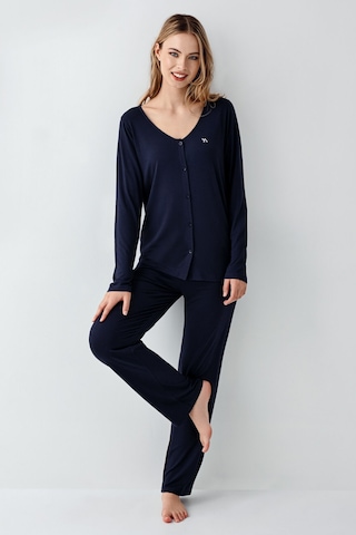 Arnetta Kadın Lacivert Pijama Takımı Ar3460-s-v1 Lacivert