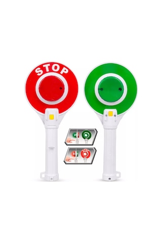 Işıklı Pilli Trafik Oyun Seti Dur - Geç