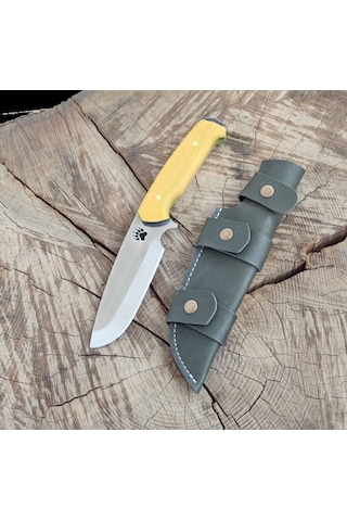 Av Bıçağı Avcı Bıçağı Kamp Bıçağı Doğa Bıçağı Bushcraft Hgpbp08 Kahverengi