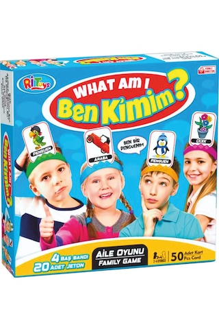 Ritoys Ben Kimim Ben Neyim What Am I Kutu Oyunu