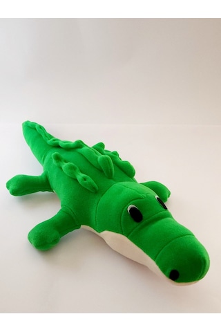 Joytoytr Peluş Timsah Oyuncak 55 Cm Tatlı Oyun Arkadaşı Yerli Üretim Yeşil