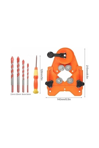 Novahub Elmas Matkap Ucu Seti - 16 Parça Seramik, Cam, Mermer Delme Takımı İle Hassas Delik Açma 10 Boyut