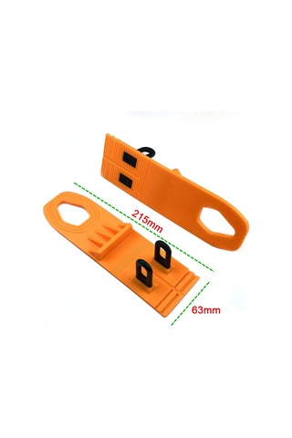 Xindoker Oto Gövde Çukur Tamir Aleti - Demir Genişletici İle Sarı Nilon Zincirli Çekme Plakaları 2 Adet