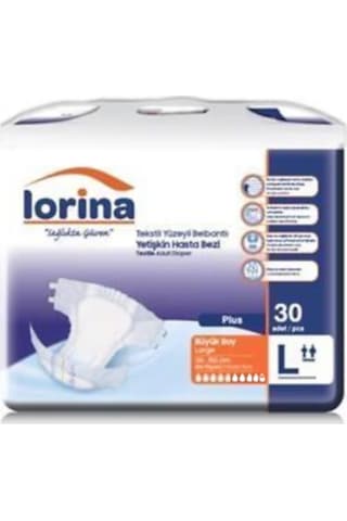 Lorina Belbantlı Hasta Bezi Large 9,5 Damla 30'lu