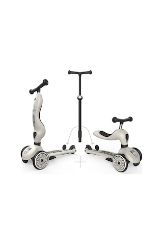 Scoot And Ride Push And Go Ebeveyn Kontrollü Çocuk Scooter Mıffy 240527-54155 Beyaz