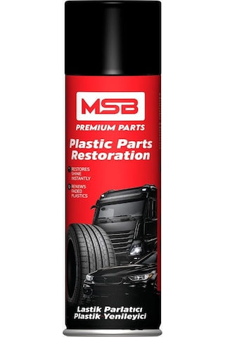 Msb Lastık & Plastık Parlatıcı Sprey 500 Ml Msb Lastık & Plastık Parlatıcı Sprey 500 Ml