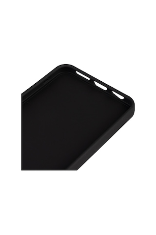 Noktaks - Tecno Uyumlu Tecno Spark 30 Pro - Kılıf Mat Soft Esnek Biye Silikon - Siyah T37131 Siyah