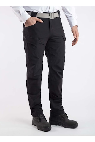 Vav Wear Outdoor Taktik Esnek Rahat Su İtici Erkek Pantolon Tacflex11 Siyah
