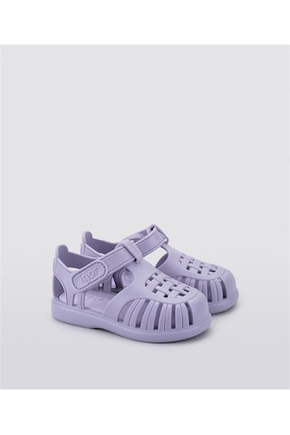 S10271 Tobby Solid Marka Kız Çocuk Sandalet Lila Lila