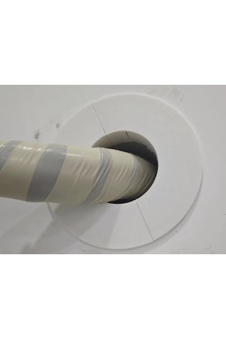 Klima Borusu Delik Kapatma Dekoratif Kapak Boru Kapağı Plastik