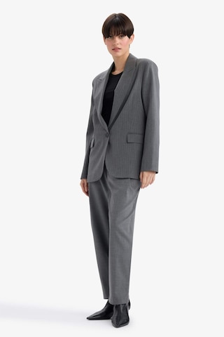 Defacto Regular Fit Düğmeli Blazer Ceket F9465ax25augr93 Gri