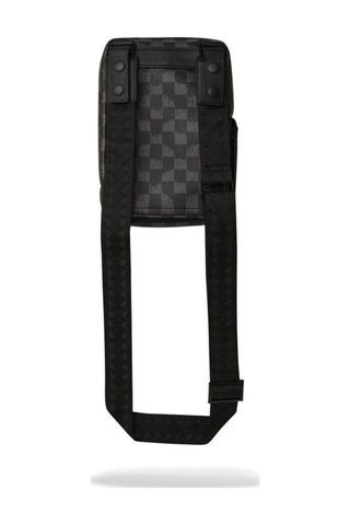 Sprayground Siyah Askılı Çanta Ayarlanabilir Çapraz Askı Ve Fermuarlı Kapatma Omuz Çantası