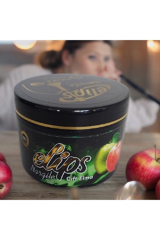 Elips Çift Elma Anason Kokulu Nargilemelası Bitkisel 250g