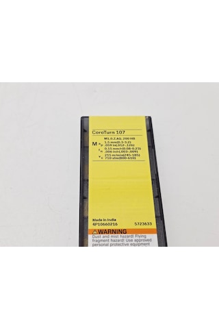 Sandvik Coromant Ccmt 09 T3 04-mm 2025 Torna Ucu 10 Adet