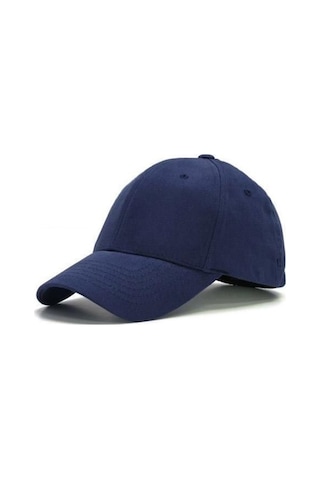 Eleven Markets Lacivert Unisex Spor Düz Şapka Basic Kep Lacivert