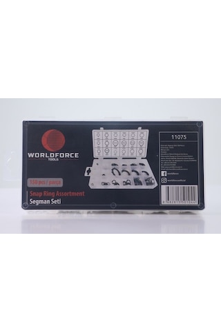 Worldforce 150 Parça Segman Seti Asorti Dış Segman N11.23598