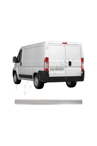 Peugeot Boxer Uyumlu 2006-2021 Krom Bagaj Çıtası Paslanmaz Çelik