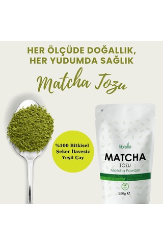 Fibrelle Matcha Saf 250 G