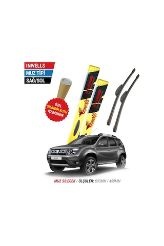 Dacia Duster İnwells Muz Silecek Takımı (2015-2016)