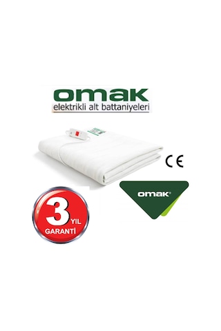 Omak Elektrikli Battaniye Çift Kişilik / Tek Kişilik / Battal Boy Tek Kişilik
