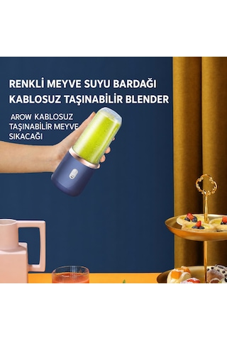 Arow TR-4454-A Enjoy Multipurpose 40 W Şarjlı Smoothie Blender