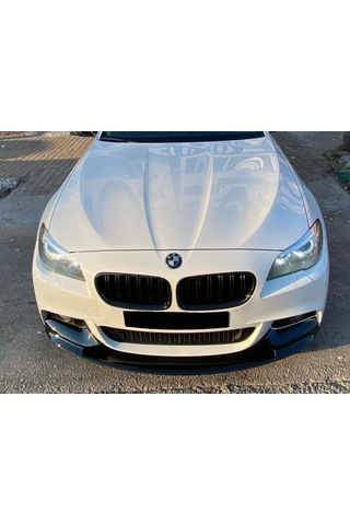 Bmw F10 Ön Tampon Lipi M Performans Flaplı Parlak Siyah