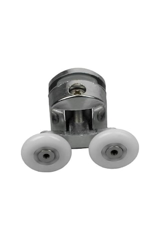Duşakabin Tekerleği Metal Gövdeli Üst Krom Teker Çapı 24 Mm Krom